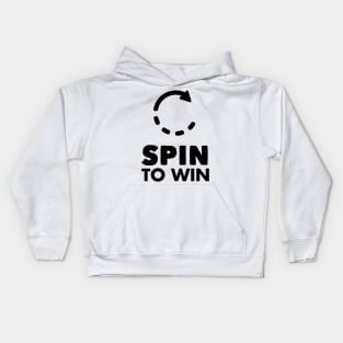 Spin to win Kids Hoodie